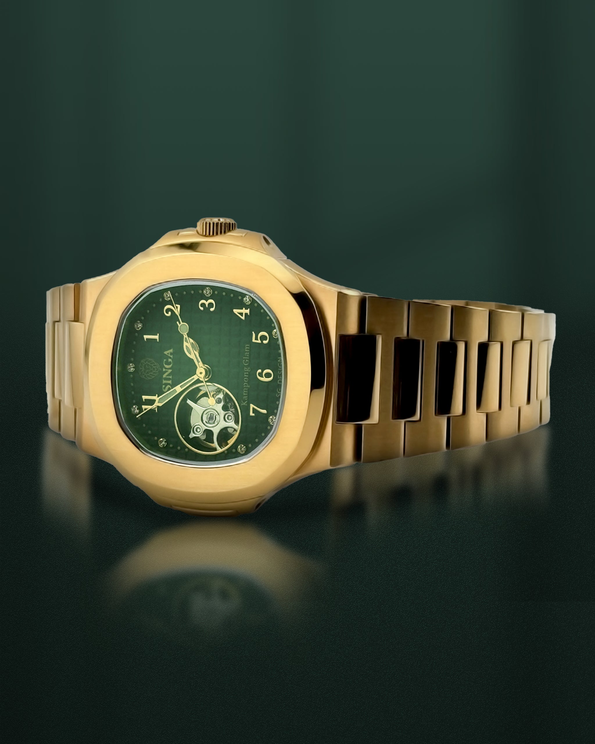 Elegant Clockwork 狂三 FBR 金サイン psa10 SP Kampong Glam Edition watch – Singa watch