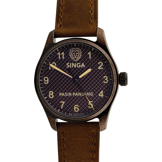Singa watch pasir panjang edition